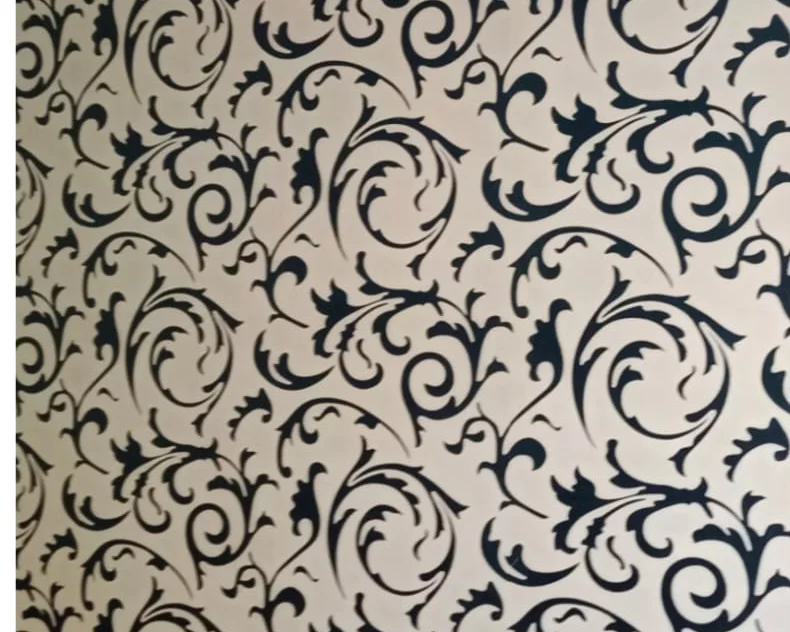 Roll wallpaper installed by M R Venetians